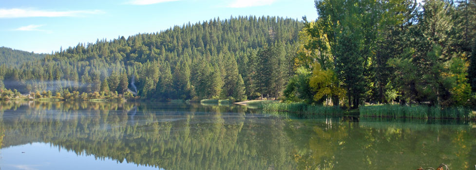 White Pines Lake, Calaveras Counties, California