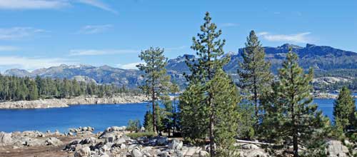 Spicer Meadow Reservoir, Alpine and Tuolumne Counties, California